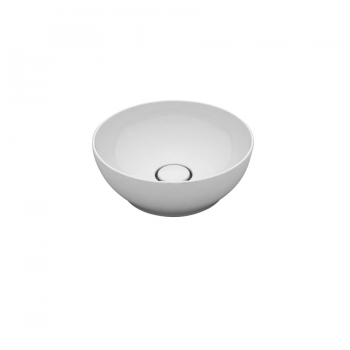 TRE42TO38001 Раковина накладная Olympia Trend, диаметр 38, h14 см (цвет - белый глянцевый)