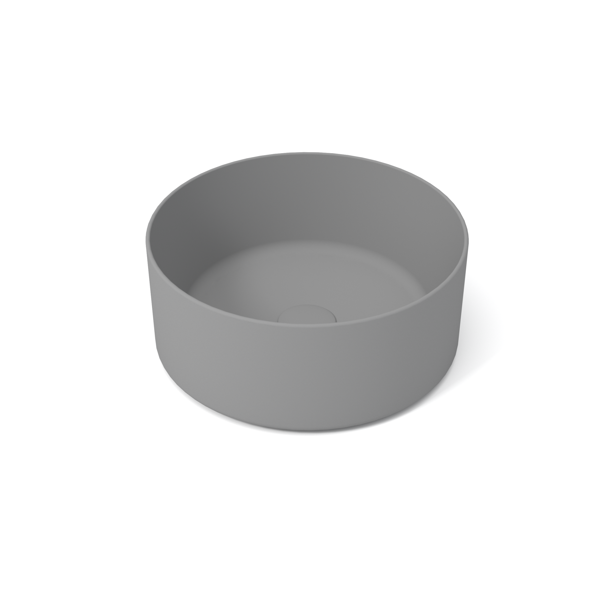 OPE42TO40003 Раковина накладная Olympia Open, 40х40х17 см (цвет - серый матовый)