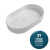 SMA42SO6031 Раковина накладная Olympia Smash, 60x36xh12 см (цвет - зеленый глянцевый)#