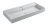 DRP4310VT101 Раковина Olympia Drop накладная/подвесная 100x46x15 см (цвет - белый глянцевый)