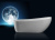 VSAR18080 Ванна Arca Forma Aquae, материал - Techfusion System, отдельностоящая, 180х80 см (цвет - белый глянцевый)