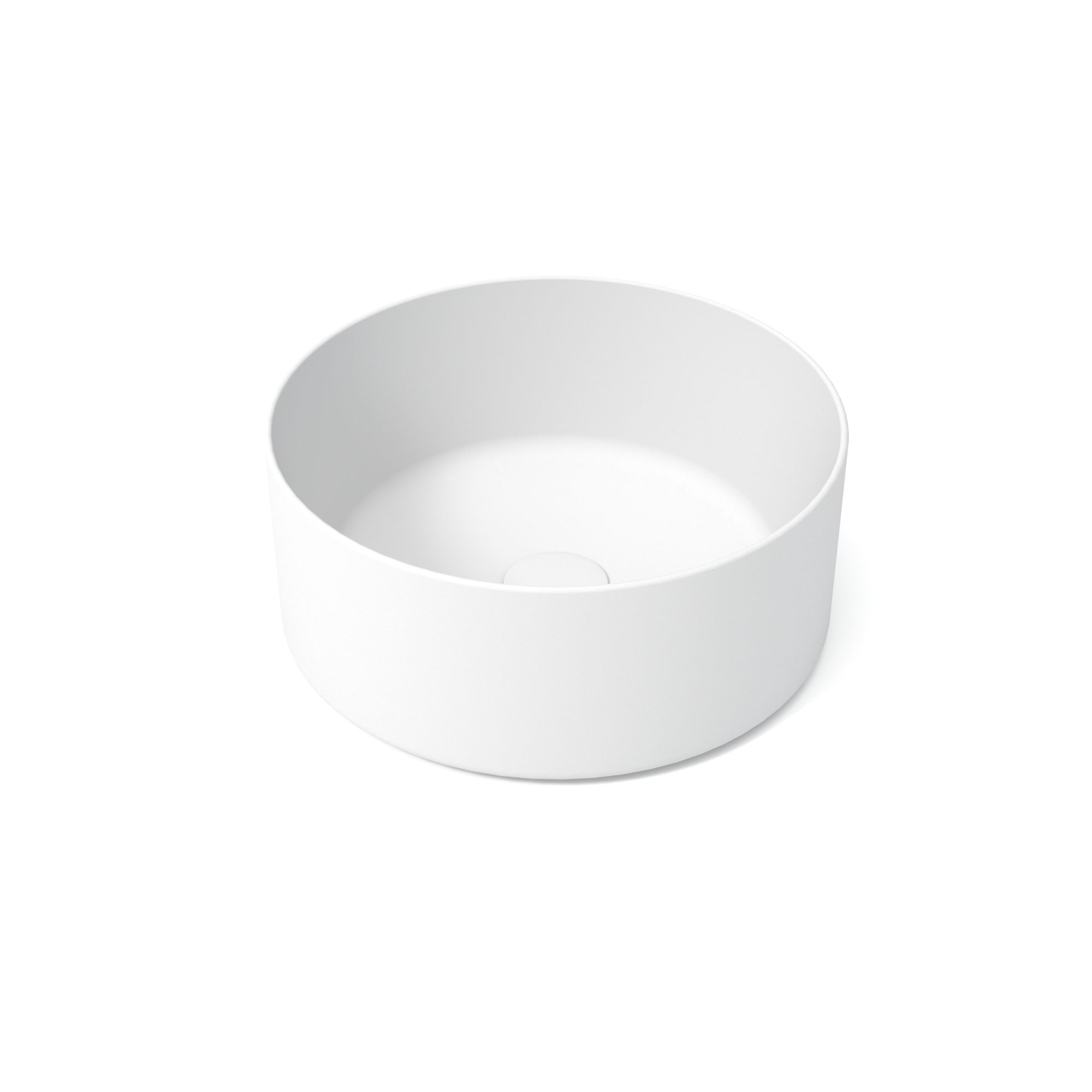 OPE42TO40011 Раковина накладная Olympia Open, 40х40х17 см (цвет - белый матовый)