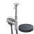 SH25/SEPDLGF Внешняя часть гигиенического душа Giulini Surf Deluxe со смесителем (цвет - графит)