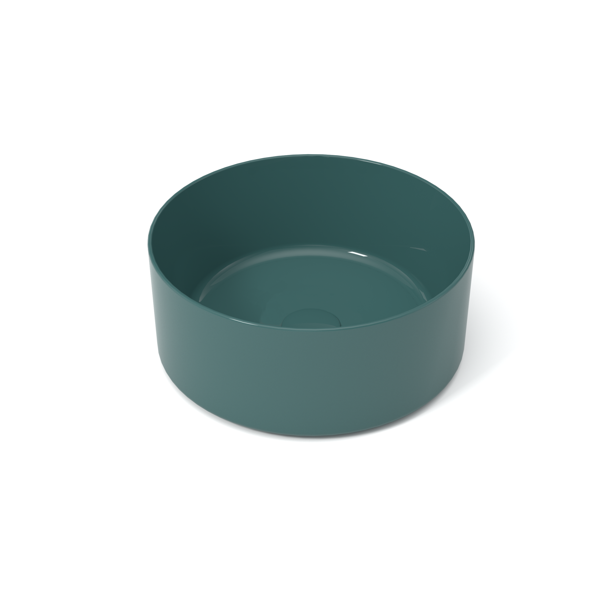 OPE42TO40031 Раковина накладная Olympia Open, 40х40х17 см (цвет - зеленый глянцевый)